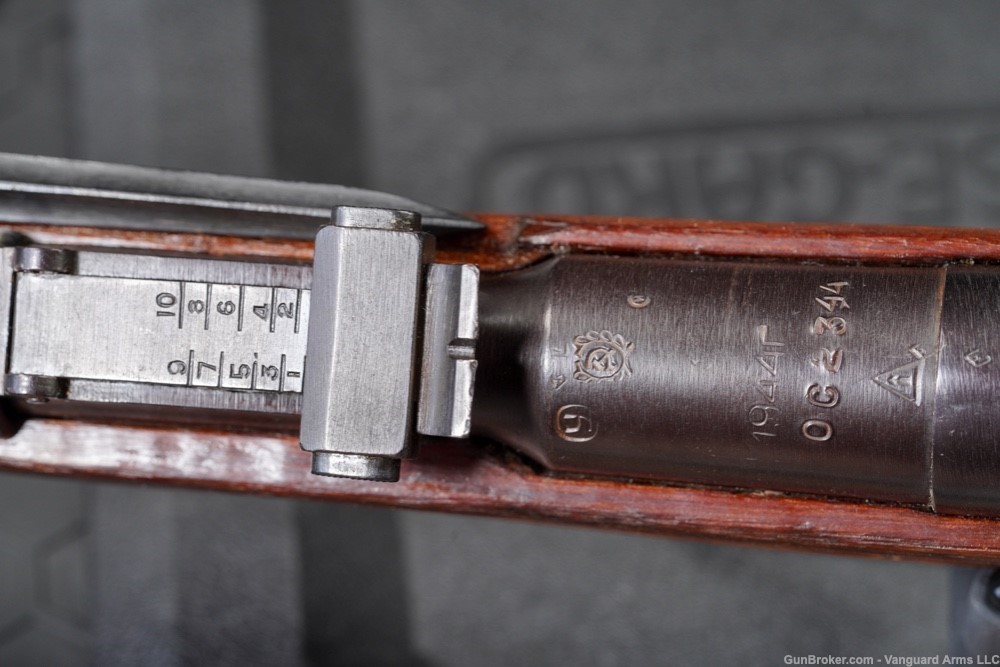 1944 Soviet Russian Mosin Nagant Carbine! Leather Sling & Bayonet! C&R!-img-20