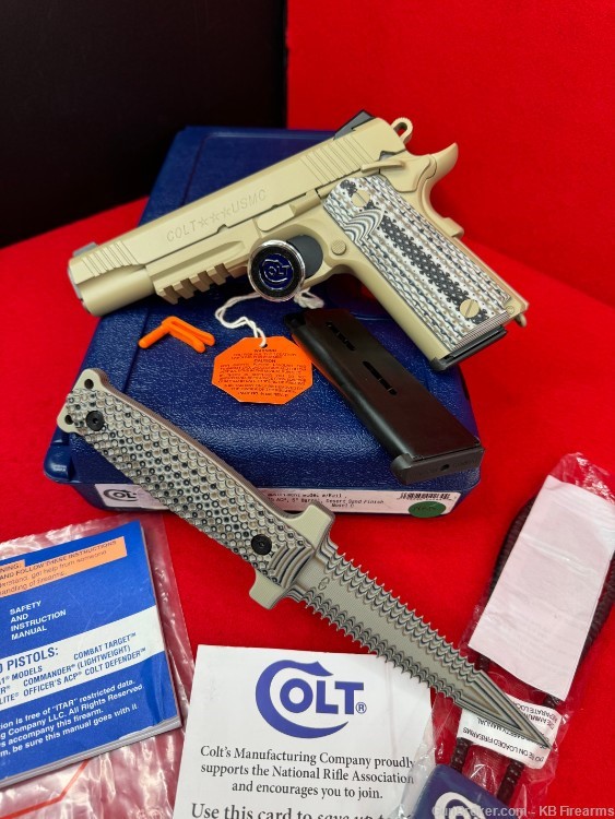 Ultra Rare Colt USMC NRA Limited Edition M45A1 CQB 1of 75 Made! New in Box!-img-50
