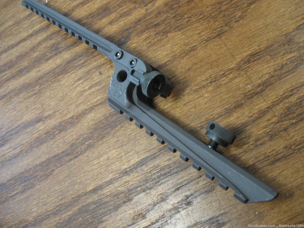 A.R.M.S. ® A2 Plus AR15 mount tops carry handle & front hand guard LN Rare-img-7
