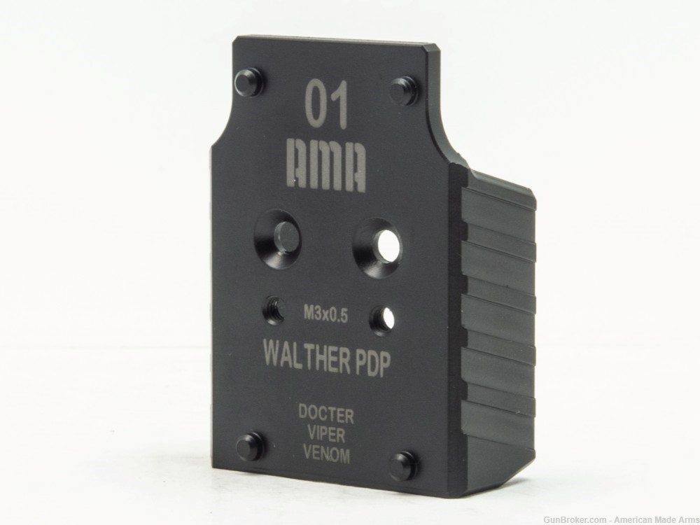 Walther PDP V1 | Vortex / Noblex / Docter RDO Adaptor Plate-img-0