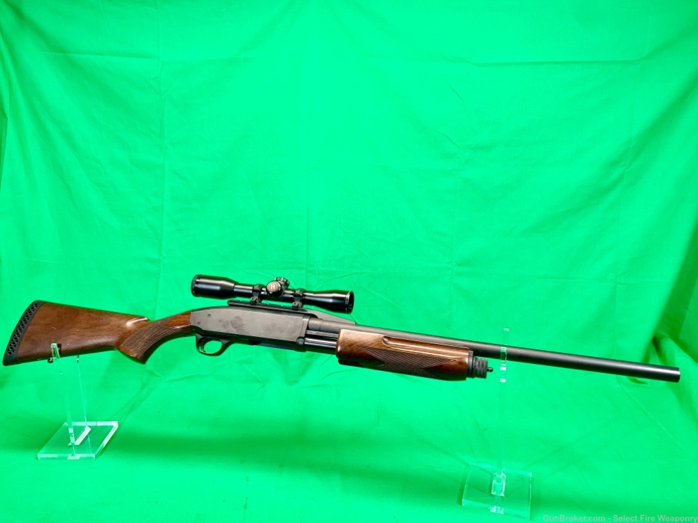 Browning BPS 12 Gauge Slug gun for Deer Rifled 21.5” Barrel w/ scope-img-0