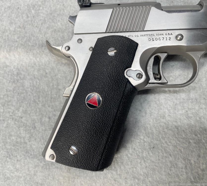 Colt DELTA GOLD CUP 1911 10MM Semi Auto Pistol Stainless 5" SS RARE-img-5