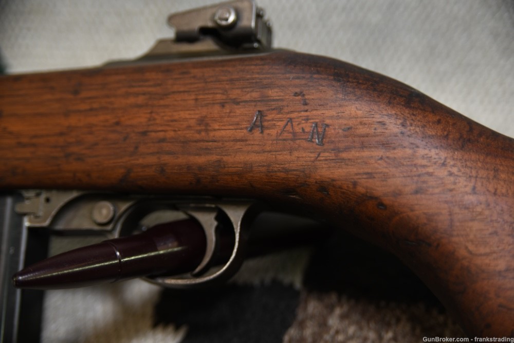 Winchester M1 carbine 30Carbine Super Condition has AAN on stock-img-3
