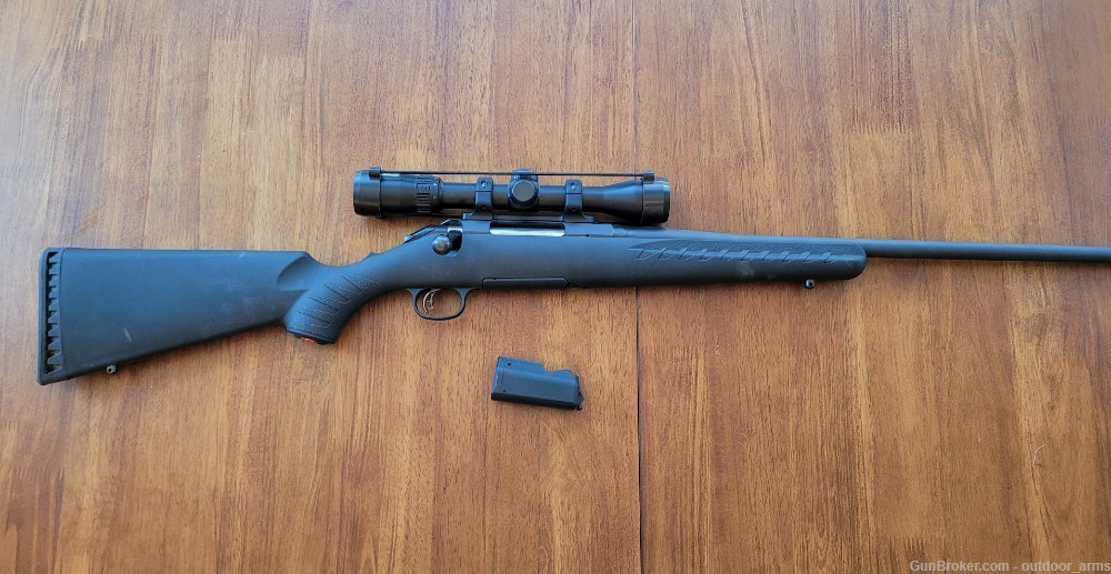 Ruger AMERICAN in 308 Win w/ Bushnell Elite 3200 2-7x Scope  -img-0