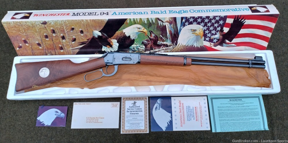 Winchester American Bald Eagle Commemorative Model 94 in .375 WIN-img-31