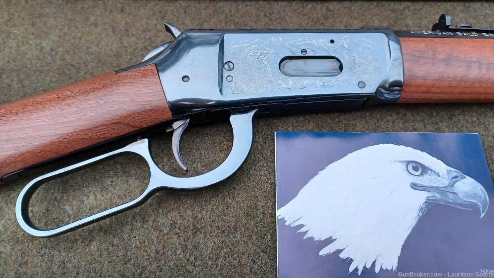 Winchester American Bald Eagle Commemorative Model 94 in .375 WIN-img-1