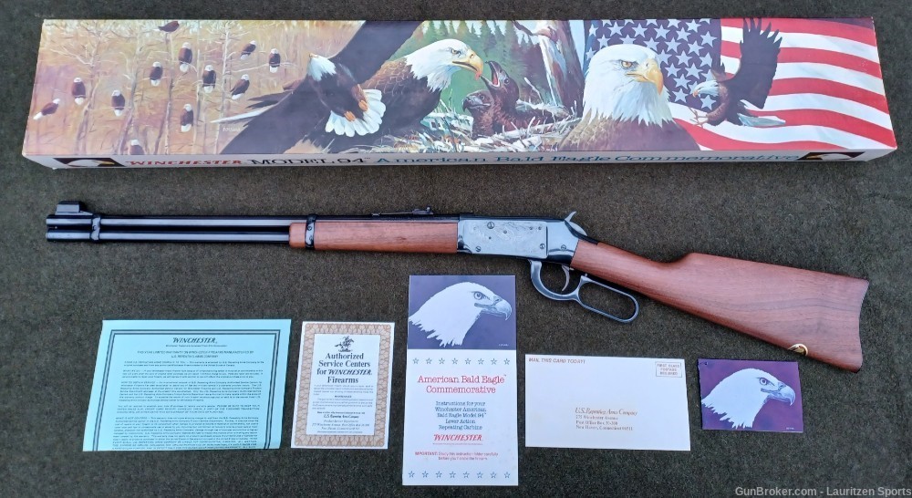 Winchester American Bald Eagle Commemorative Model 94 in .375 WIN-img-9