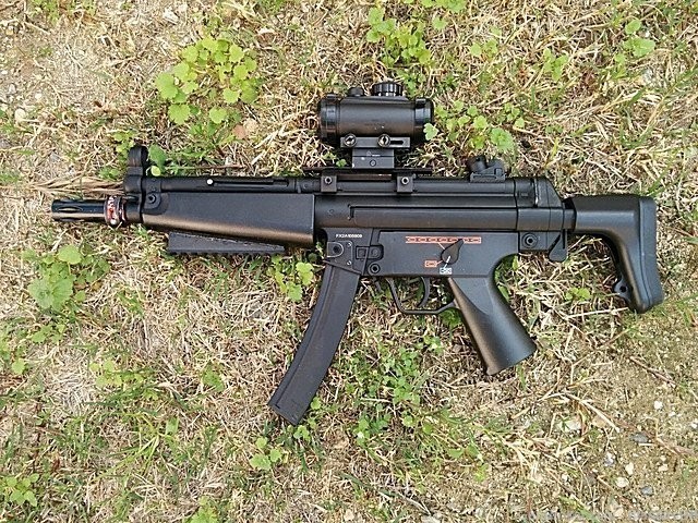 MP5 Handguard Picatinny Rail (11-Slots,PT+) for Airsoft Gun and Gel Blaster-img-4