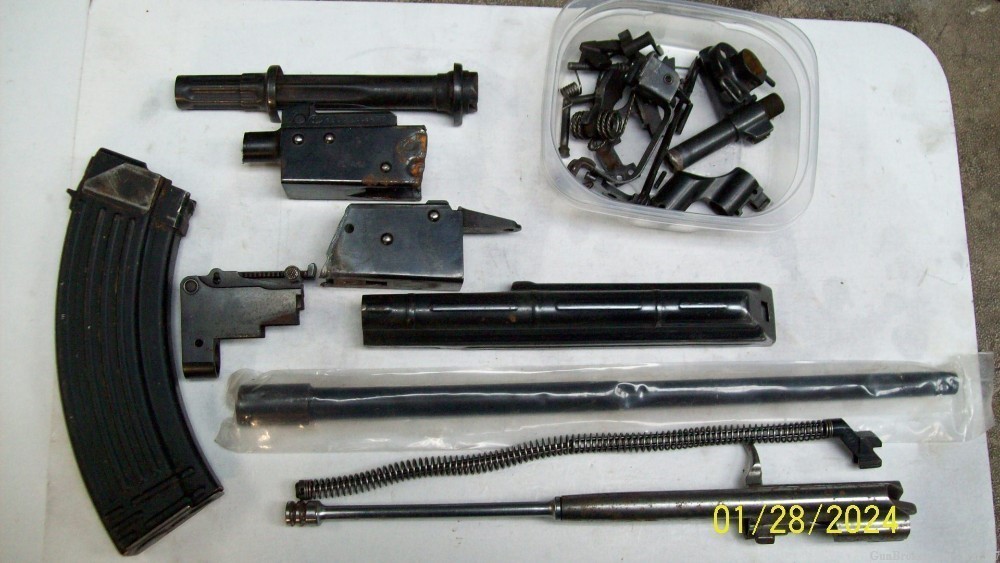   Polish AK AK-47 AKM 1966 parts kit fixed stock matching numbers-img-12