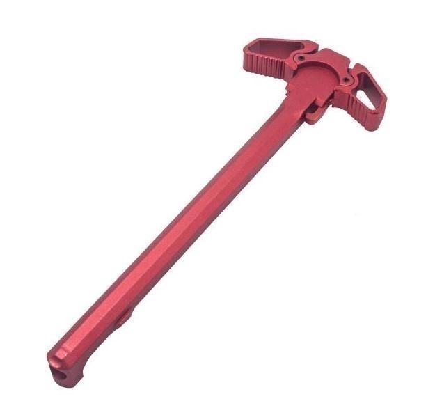 AR 15 Red Ambi Charging Handle AR15 Butterfly Raptor-img-0