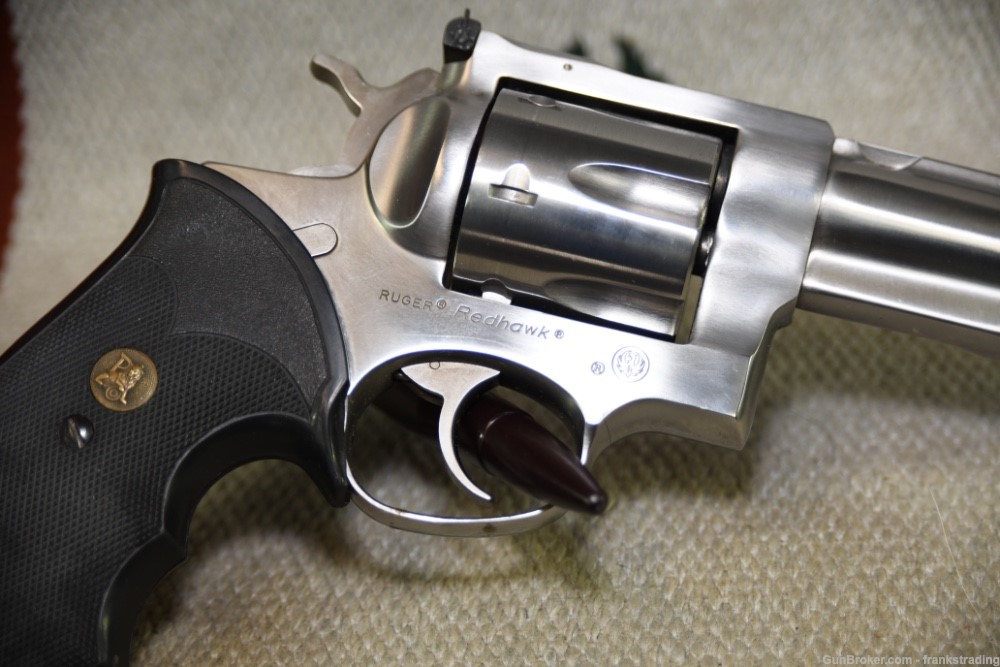 Rare Ruger Redhawk revolver in 41 Magnum 7.5 inch bbl as NEW -img-7