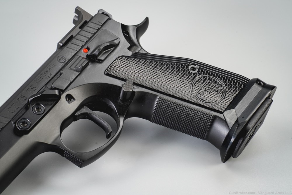 Unfired CZ TS Czechmate Black 9mm Semi-Auto Pistol! Collector's Grade! -img-9