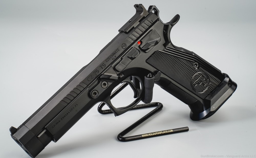 Unfired CZ TS Czechmate Black 9mm Semi-Auto Pistol! Collector's Grade! -img-4