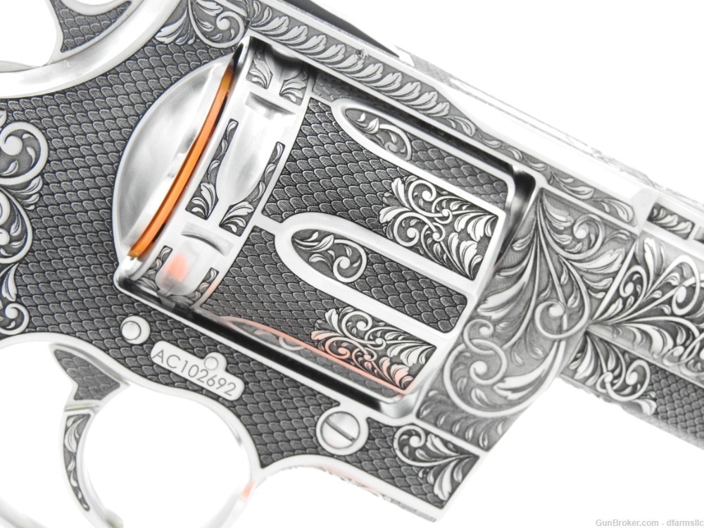 Extremely Rare Collectible Stunning Custom Engraved Colt Anaconda 4" 44 MAG-img-18