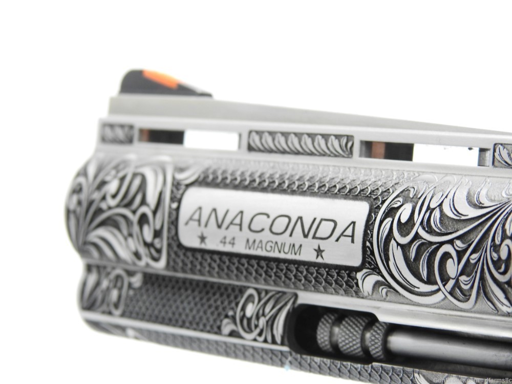 Extremely Rare Collectible Stunning Custom Engraved Colt Anaconda 4" 44 MAG-img-25