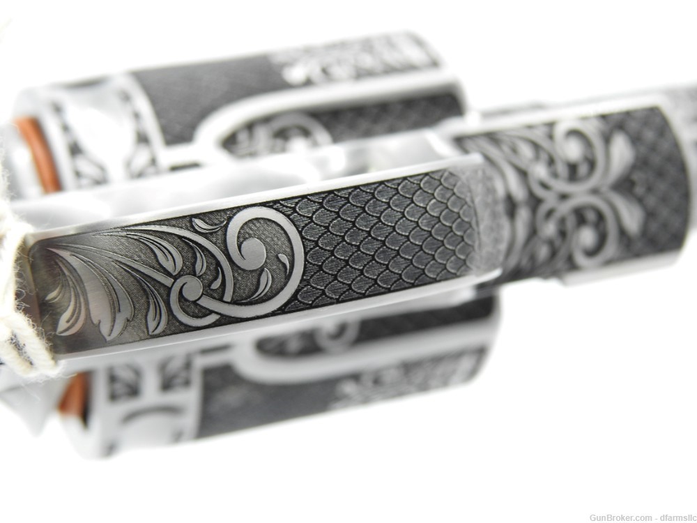 Extremely Rare Collectible Stunning Custom Engraved Colt Anaconda 4" 44 MAG-img-27