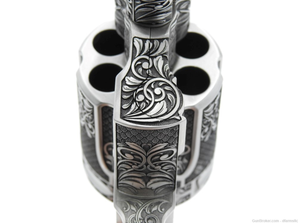 Extremely Rare Collectible Stunning Custom Engraved Colt Anaconda 4" 44 MAG-img-30