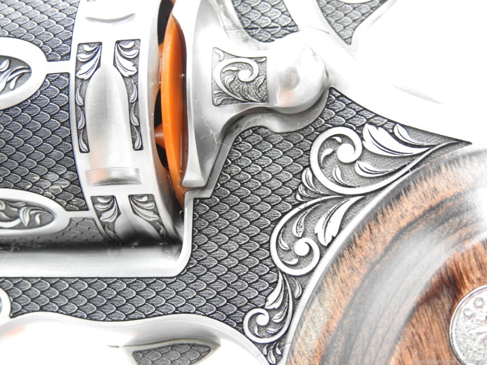 Extremely Rare Collectible Stunning Custom Engraved Colt Anaconda 4" 44 MAG-img-34