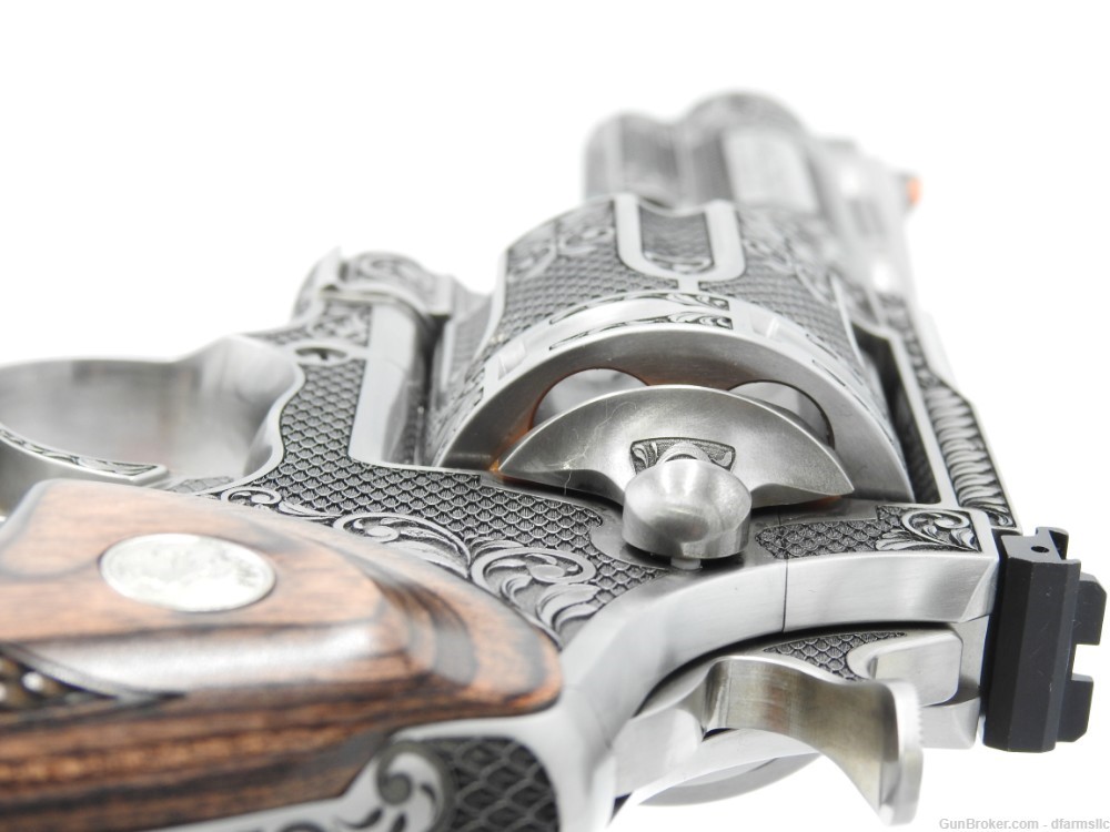 Extremely Rare Collectible Stunning Custom Engraved Colt Anaconda 4" 44 MAG-img-36