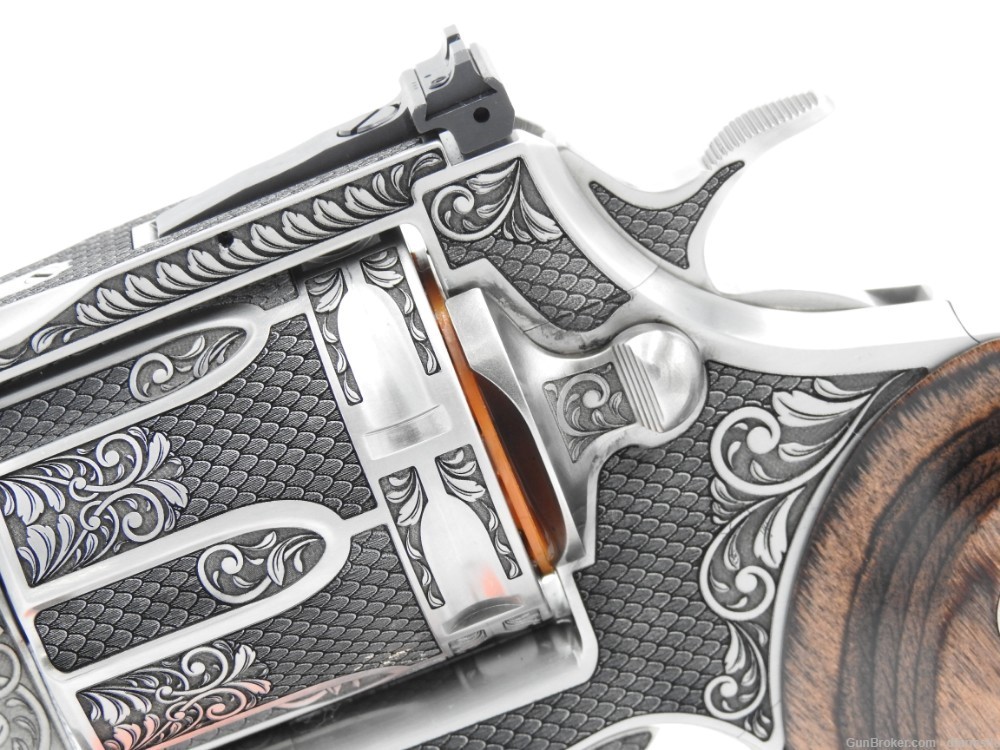 Extremely Rare Collectible Stunning Custom Engraved Colt Anaconda 4" 44 MAG-img-7