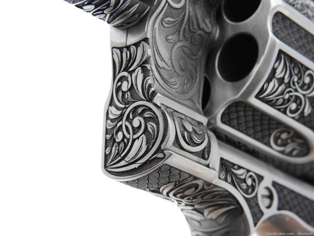 Extremely Rare Collectible Stunning Custom Engraved Colt Anaconda 4" 44 MAG-img-29