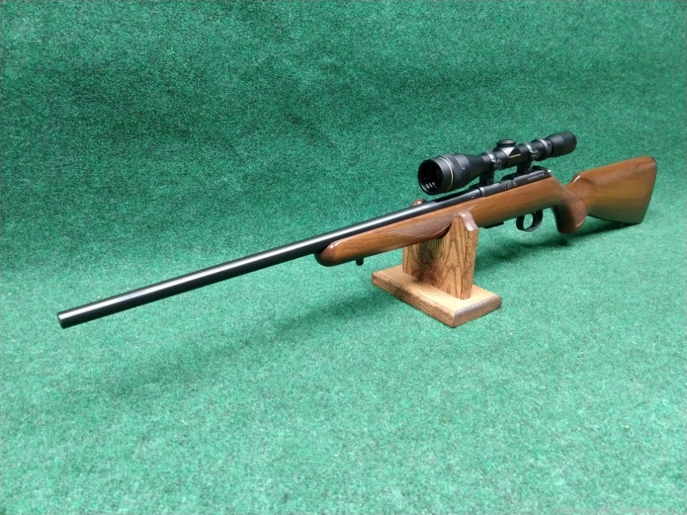 CZ USA Model 455 Bolt Rifle 22 Long Rifle Leupold Rimfire Scope PENNY START-img-14