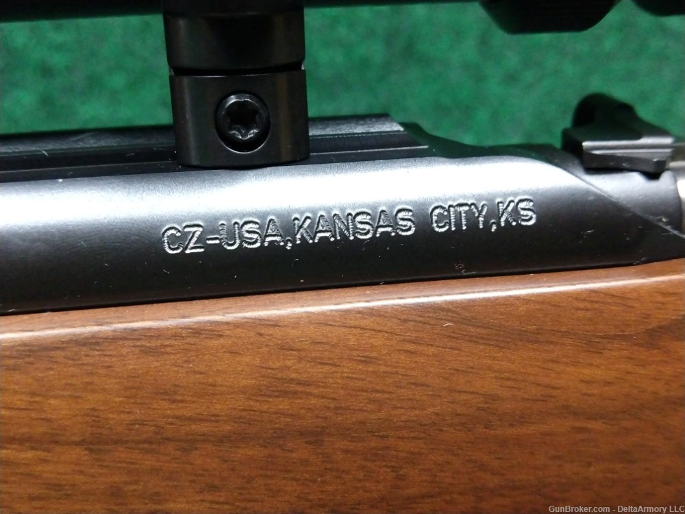 CZ USA Model 455 Bolt Rifle 22 Long Rifle Leupold Rimfire Scope PENNY START-img-24