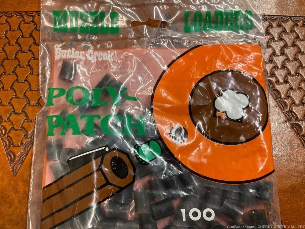 Vintage polypatch muzzleloader 36 poly patch butler creek black powder -img-3