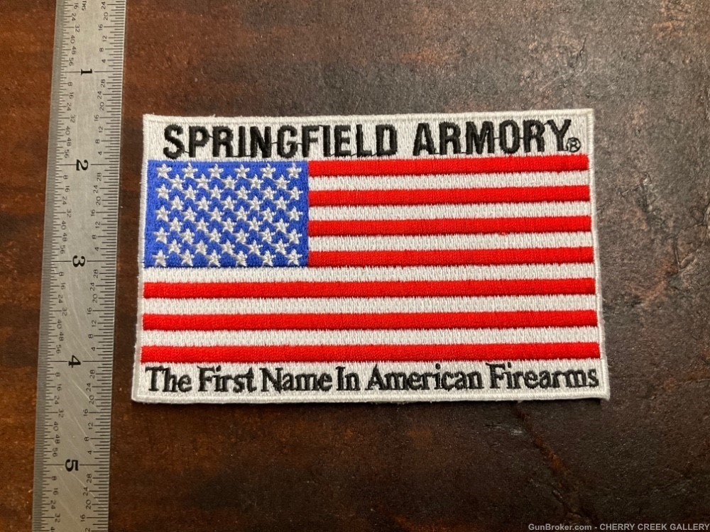 Springfield armory rifle pistol American flag patch sa hellcat -img-0