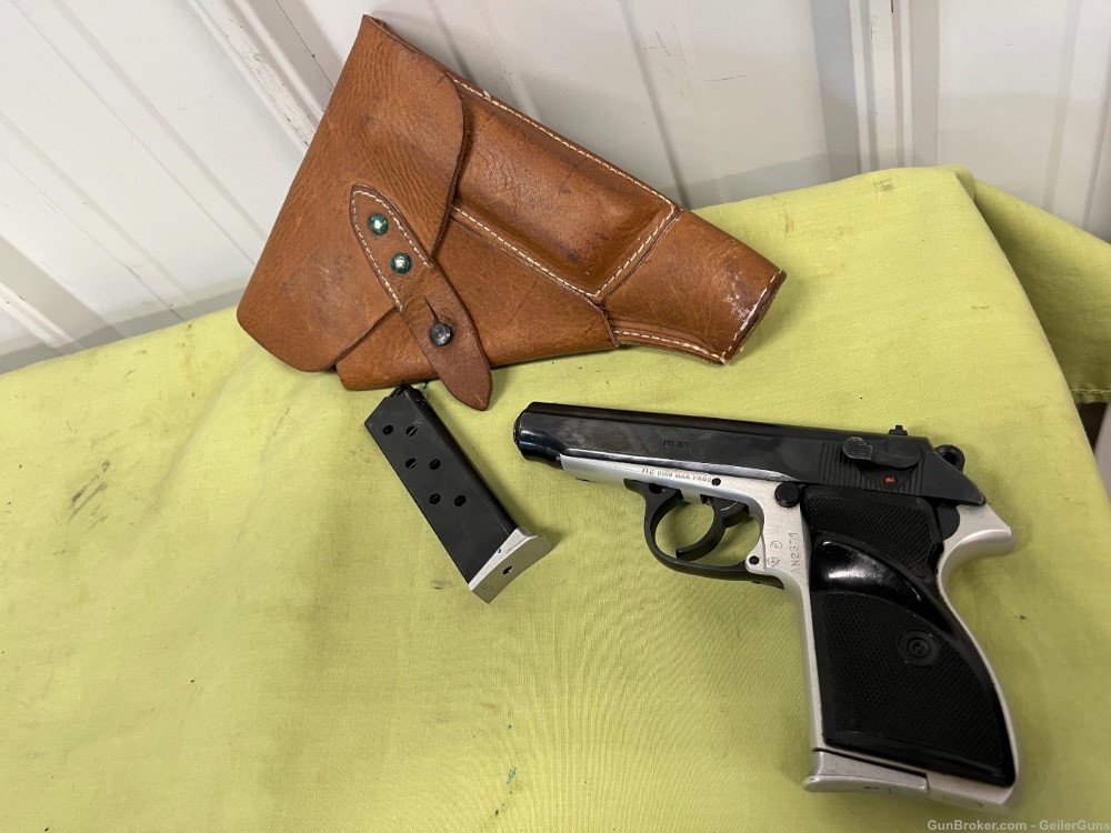 FEG PA-63 9x18 Makarov Walther PP Copy With 2 Magazines and holster P63-img-0
