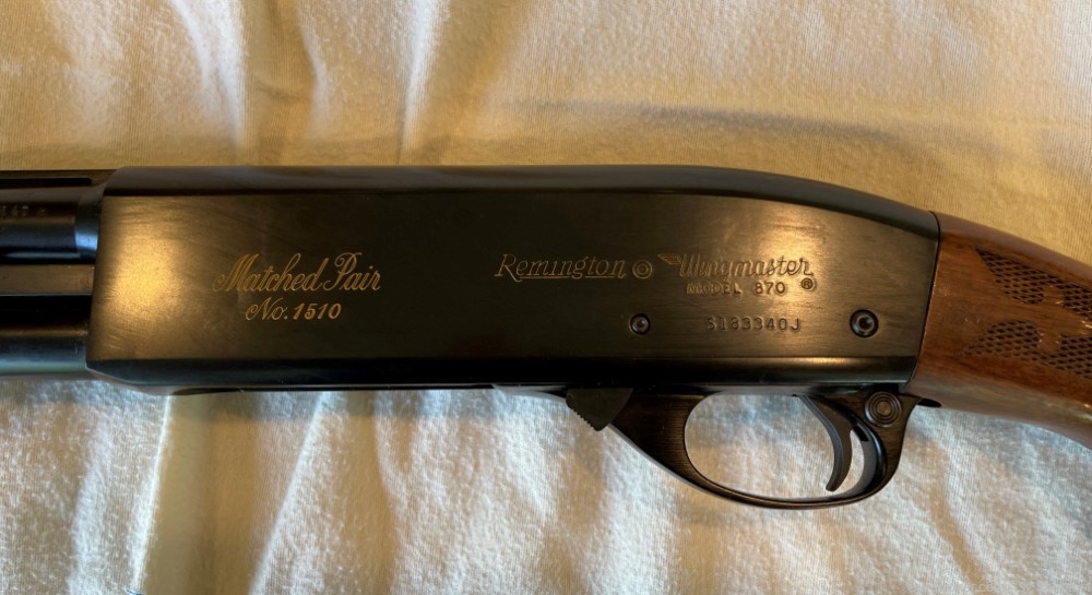 Remington 870 Skeet Matched Pair 28 and 410 gauge -img-33