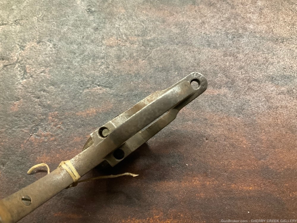 Antique COLT thunderer revolver gun parts  frame receiver  -img-1