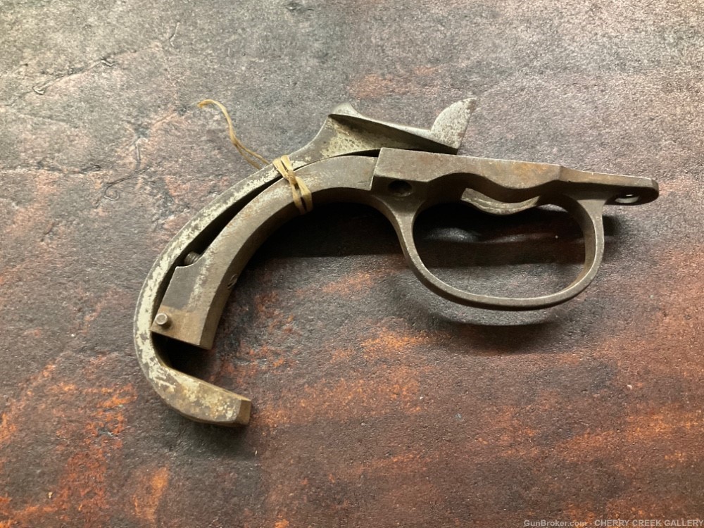 Antique COLT thunderer revolver gun parts  frame receiver  -img-6