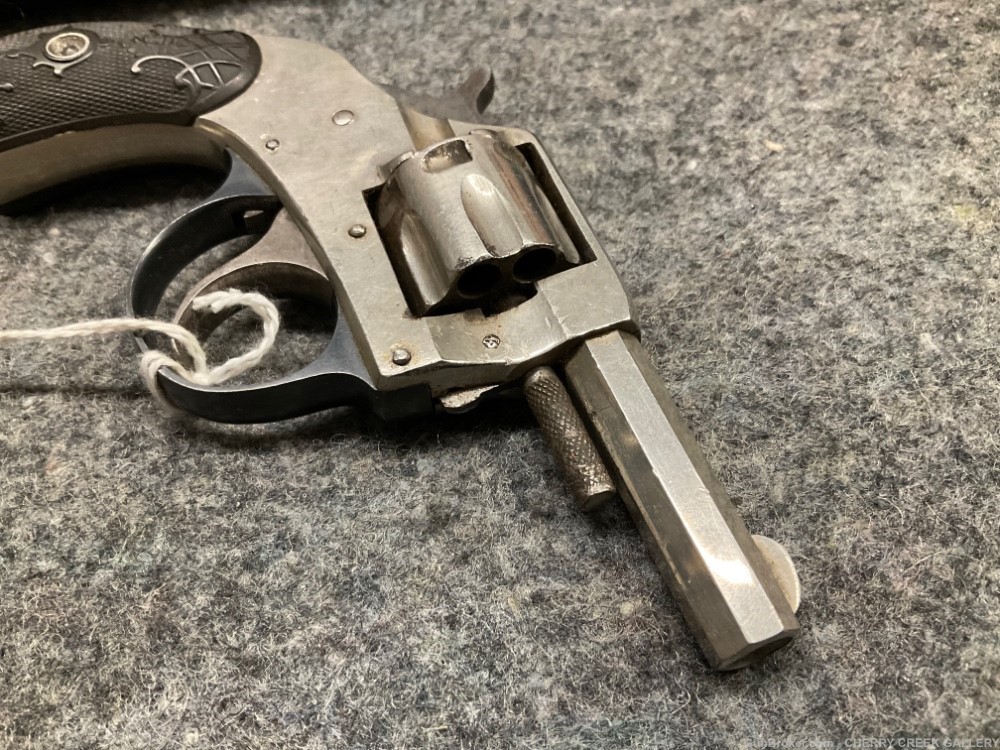 Vintage Harrington Richardson gun h&r YOUNG AMERICA 22 revolver da SA HR-img-1