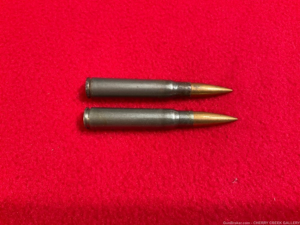 Vintage P code 1940 German Mauser 7.92x57 8mm p25 ww2 ss ammo ammunition 2-img-0
