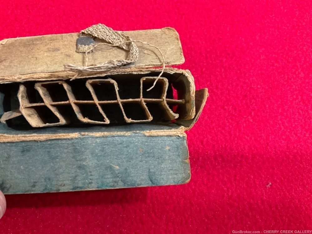 Vintage 1918 German ww1 smg ammo ammunition box luger 9mm rAre bOx ww2-img-1