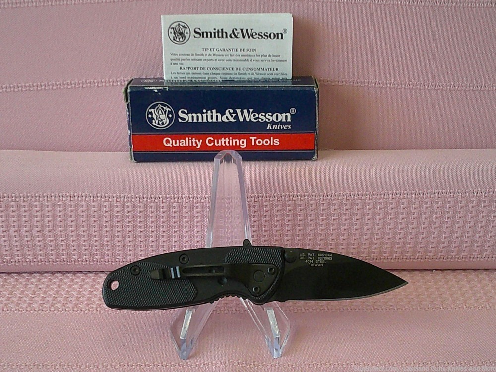 SMITH & WESSON SWSORTBM (SPECIAL OPERATION RESCUE TEAM BLACK MEDIUM) Knife-img-4