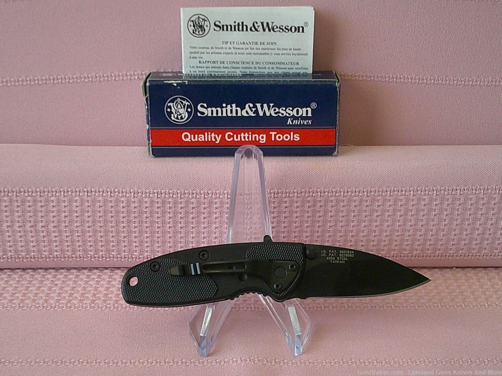 SMITH & WESSON SWSORTBM (SPECIAL OPERATION RESCUE TEAM BLACK MEDIUM) Knife-img-5