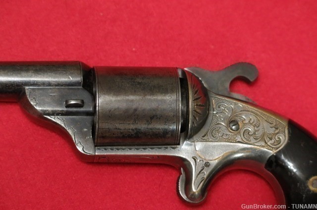 Moores Patent Front Loading Revolver 32 Teat-Fire MFG 1864-1870 No FFL     -img-3