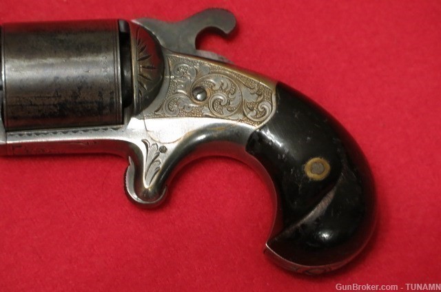 Moores Patent Front Loading Revolver 32 Teat-Fire MFG 1864-1870 No FFL     -img-2