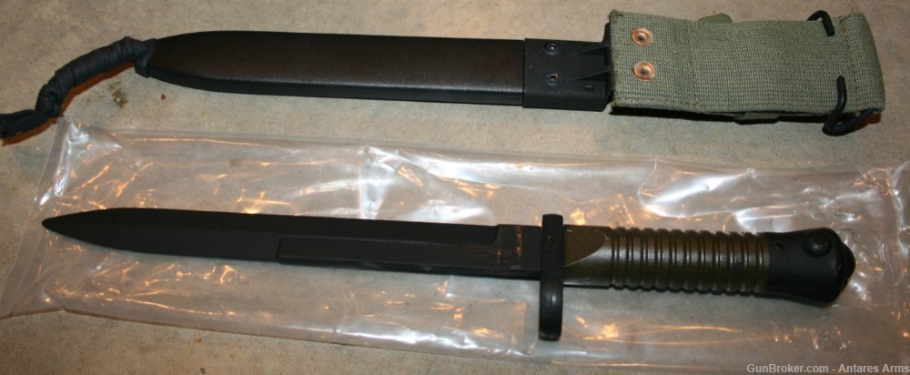 Cetme Model L Bayonet & Scabbard Spanish MIL NEW Un-issued -img-8