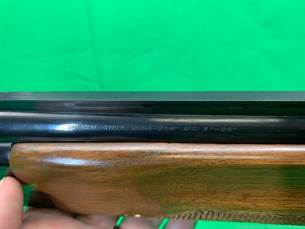 Browning Citori 20 gauge over under 26” barrel Good Clay Gun Miroku-img-8