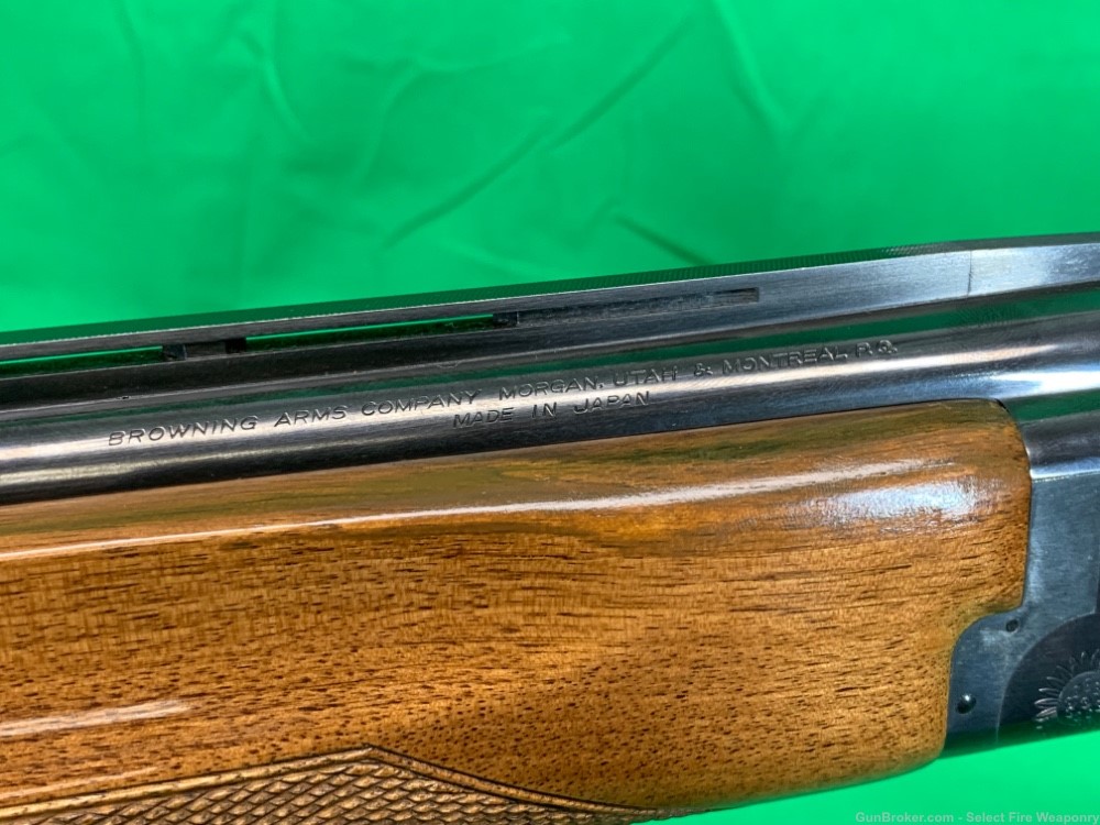 Browning Citori 20 gauge over under 26” barrel Good Clay Gun Miroku-img-13