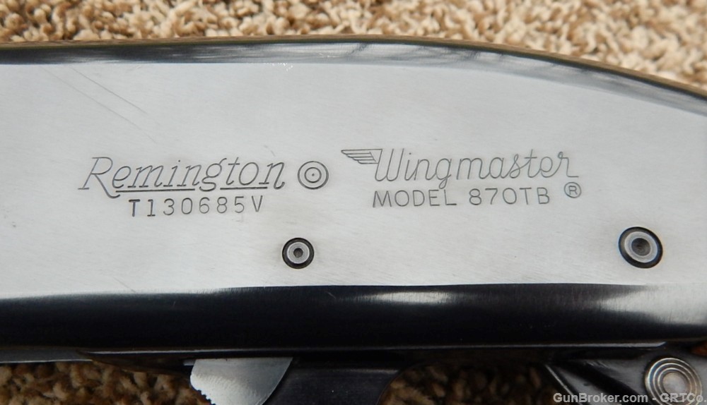 Remington 870 TB Trap  – 12 ga. - 30" Full choke - 1975-img-22