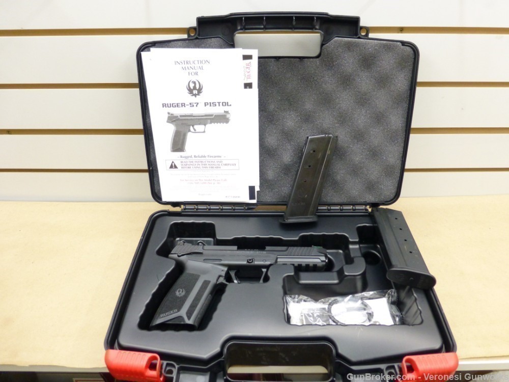 NIB Ruger-57 SKU 16401 5.7x28MM Pistol In Stock Ready To SHIP NEW IN BOX-img-1