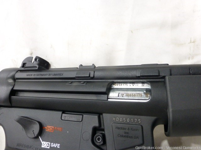 H&K MP5 22 Pistol 9" Threaded 22 LR 25 rd Rear Sling Point Black 81000740-img-1