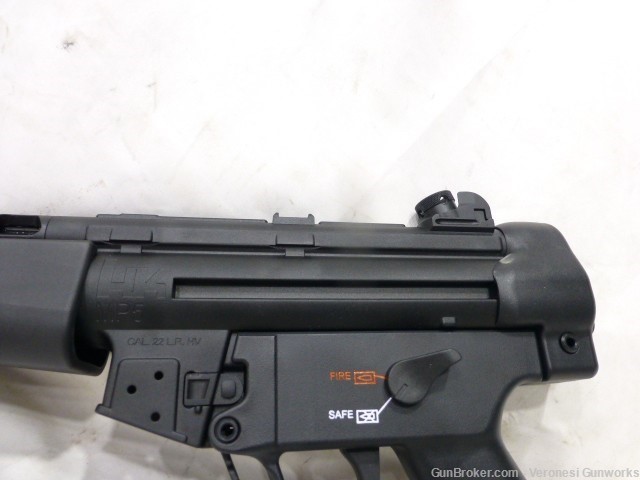 H&K MP5 22 Pistol 9" Threaded 22 LR 25 rd Rear Sling Point Black 81000740-img-6