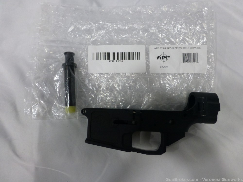 NEW APF Stripped Side Folding AR-15 APF-15 Lower Receiver LP-SF1-img-0