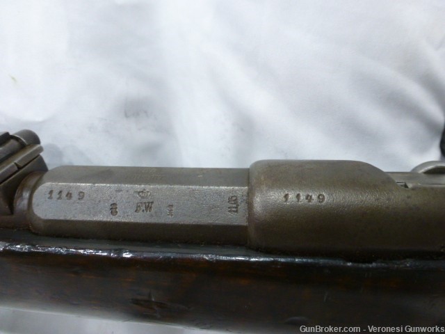 German Mauser Erfurt Gewehr 71/84 11mm 32" Mfg 1887 GREAT-img-8