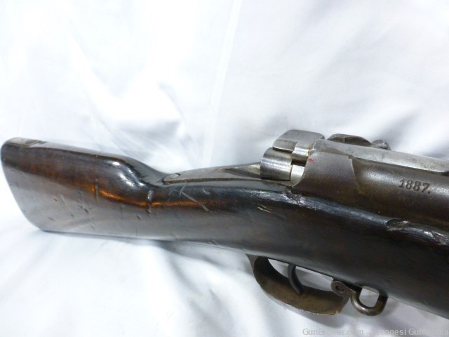 German Mauser Erfurt Gewehr 71/84 11mm 32" Mfg 1887 GREAT-img-1